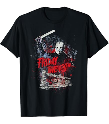 Amazon.com: Friday The 13th Retro Game T-Shirt : Clothing, Shoes
